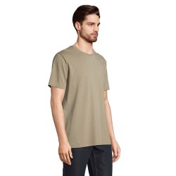 T-Shirt bio personnalisé pas cher - idéal pour votre marque - LEGEND Taille textile : L Couleurs : kaki marquage couleur éclatan