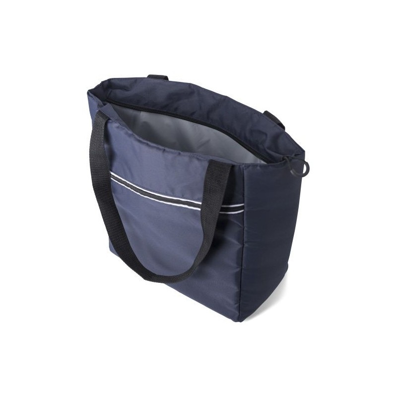 Sac isotherme personnalisable et publicitaire en pongée Judy Matières : pongée Couleurs : jaune livraison express 24h 48h