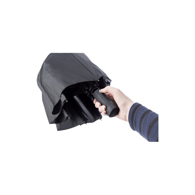 Parapluie pliable Amisha avec enceinte intégrée