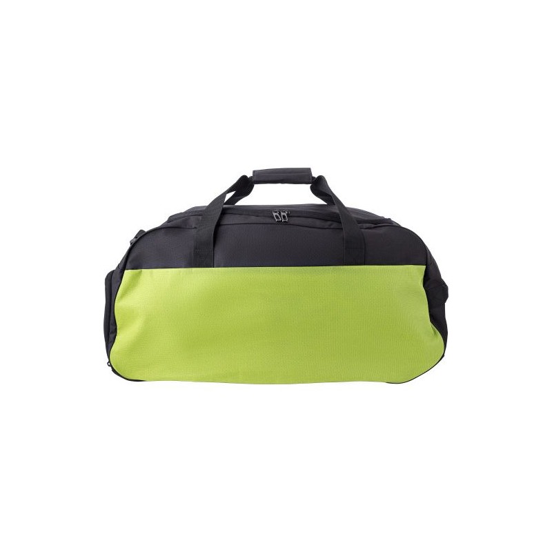 Sac de sport personnalisé en polyester Connor - Idéal pour vos activités à prix réduit Matières : polyester Couleurs : vert clai