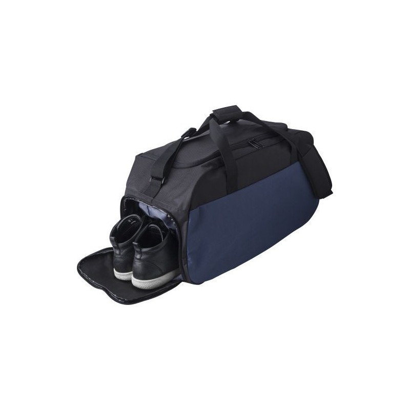 Sac de sport personnalisé en polyester Connor - Idéal pour vos activités à prix réduit Matières : polyester Couleurs : vert clai