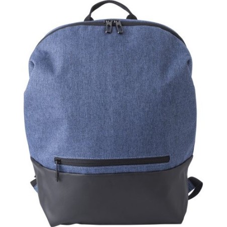 Sac à dos personnalisé avec sortie USB - Katia, idéal pour vos voyages Matières : polyester Couleurs : noir accessoire événement
