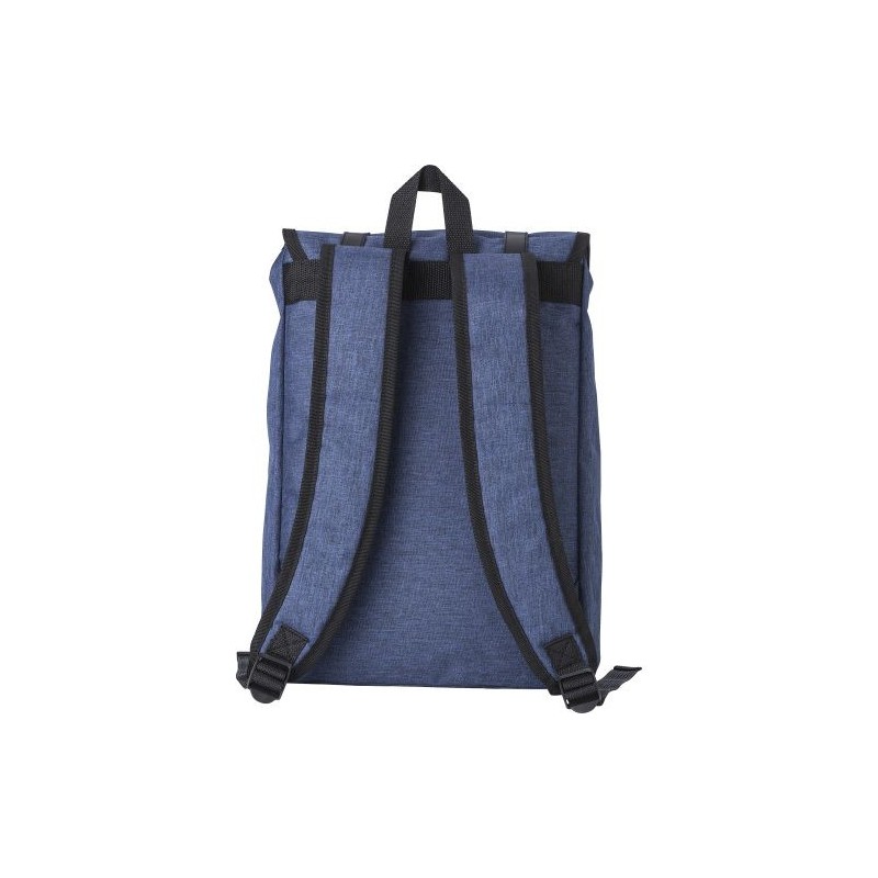 Sac à dos personnalisé en polyester pour sport et loisirs - Genevieve Matières : polyester Couleurs : gris objet promotionnel éc