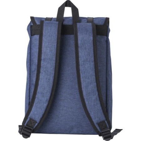 Sac à dos personnalisé en polyester pour sport et loisirs - Genevieve Matières : polyester Couleurs : gris objet promotionnel éc