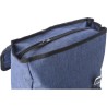 Sac à dos personnalisé en polyester pour sport et loisirs - Genevieve Matières : polyester Couleurs : gris marquage couleur écla