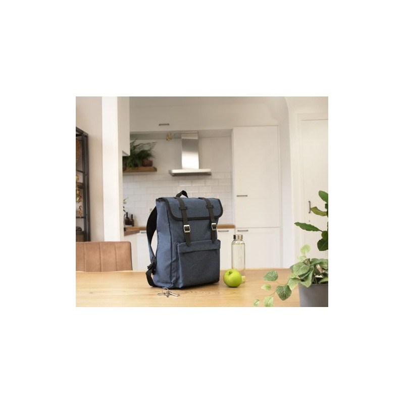 Sac à dos personnalisé en polyester pour sport et loisirs - Genevieve Matières : polyester Couleurs : gris objet promo petit bud