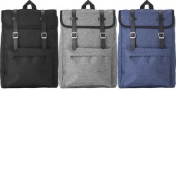 Sac à dos personnalisé en polyester pour sport et loisirs - Genevieve Matières : polyester Couleurs : bleu goodies publicitaire 