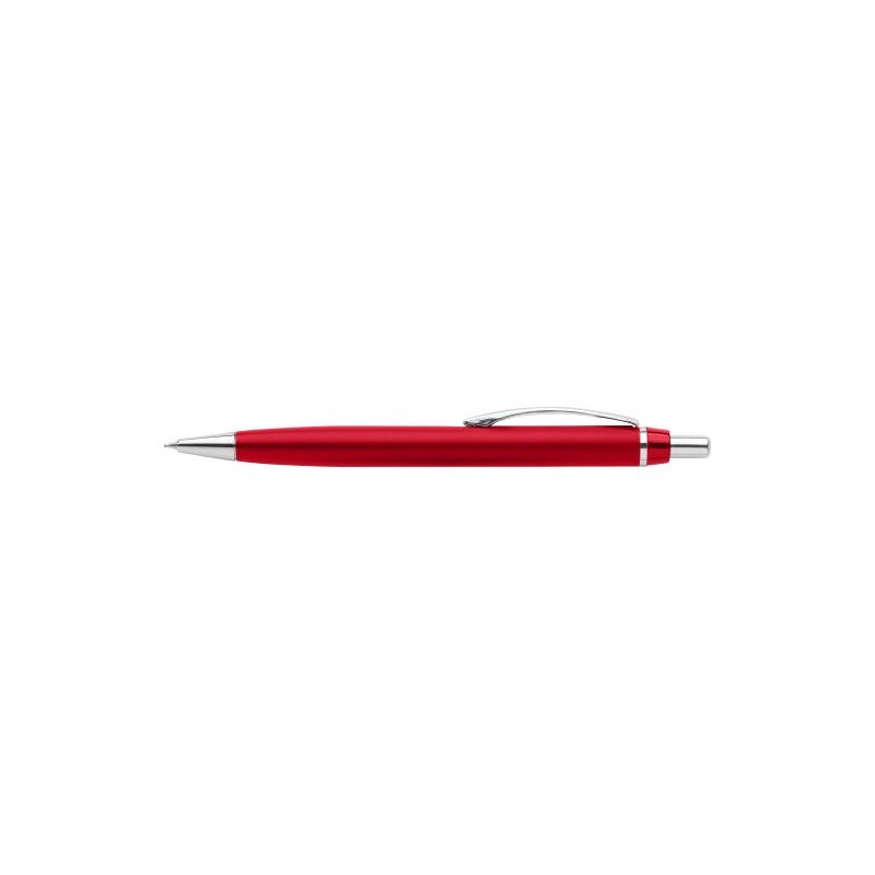 Support magnétique personnalisé en ABS avec stylo bille - Rafael Matières : plastique Couleurs : rouge personnalisable avec votr