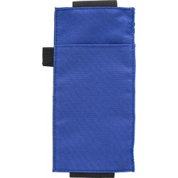 Etui zippé personnalisé et élégant adaptable sur carnet Dallas Couleurs : bleu cobalt