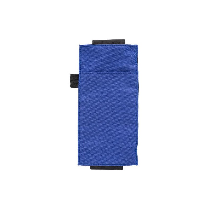 Etui zippé personnalisé et élégant adaptable sur carnet Dallas Couleurs : bleu cobalt