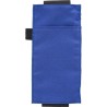 Etui zippé personnalisé et élégant adaptable sur carnet Dallas Couleurs : bleu cobalt