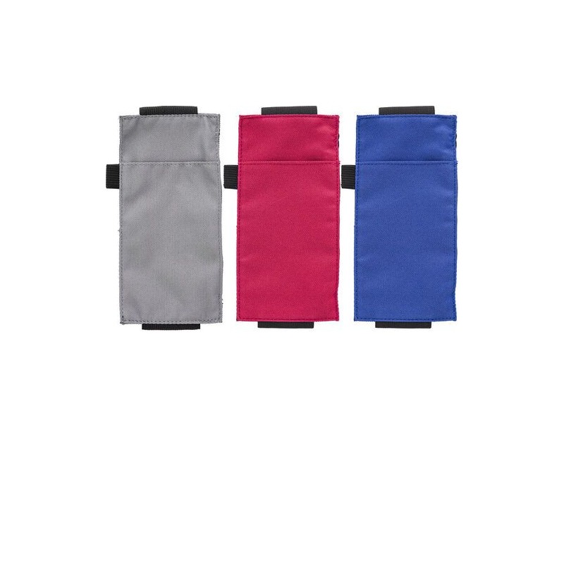 Etui zippé personnalisé et élégant adaptable sur carnet Dallas Couleurs : bleu cobalt goodies publicitaire événementiel