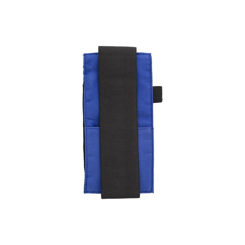 Etui zippé personnalisé et élégant adaptable sur carnet Dallas Couleurs : bleu cobalt objet promotionnel éco-responsable