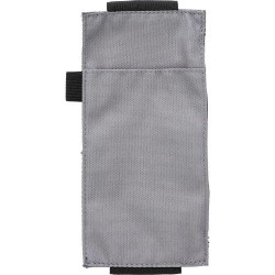 Etui zippé personnalisé et élégant adaptable sur carnet Dallas Couleurs : gris cadeau entreprise pas cher