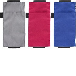 Etui zippé personnalisé et élégant adaptable sur carnet Dallas Couleurs : gris marquage laser ultra précis