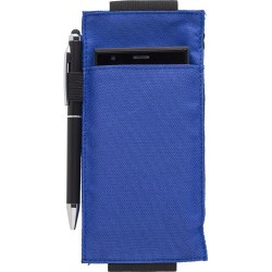 Etui zippé personnalisé et élégant adaptable sur carnet Dallas Couleurs : gris personnalisation rapide en France