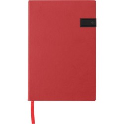 Carnet A5 Éco-responsable avec Clé USB Personnalisée Lex Matières : papier Capacité : 16 Go Couleurs : rouge