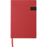 Carnet A5 Éco-responsable avec Clé USB Personnalisée Lex Matières : papier Capacité : 16 Go Couleurs : rouge