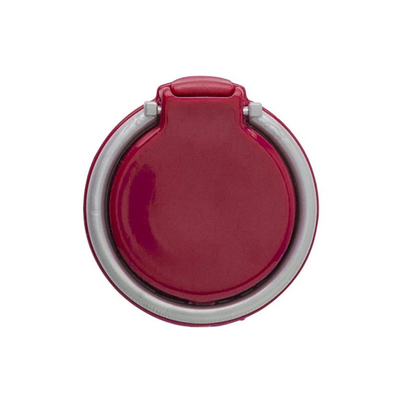Porte-téléphone multifonctions personnalisé - Anneau pour smartphone Brandy Matières : plastique Couleurs : rouge
