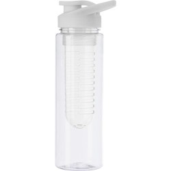 Gourde  de 700 ml en plastique Tritan personnalisable Jillian Matières : plastique Couleurs : blanc