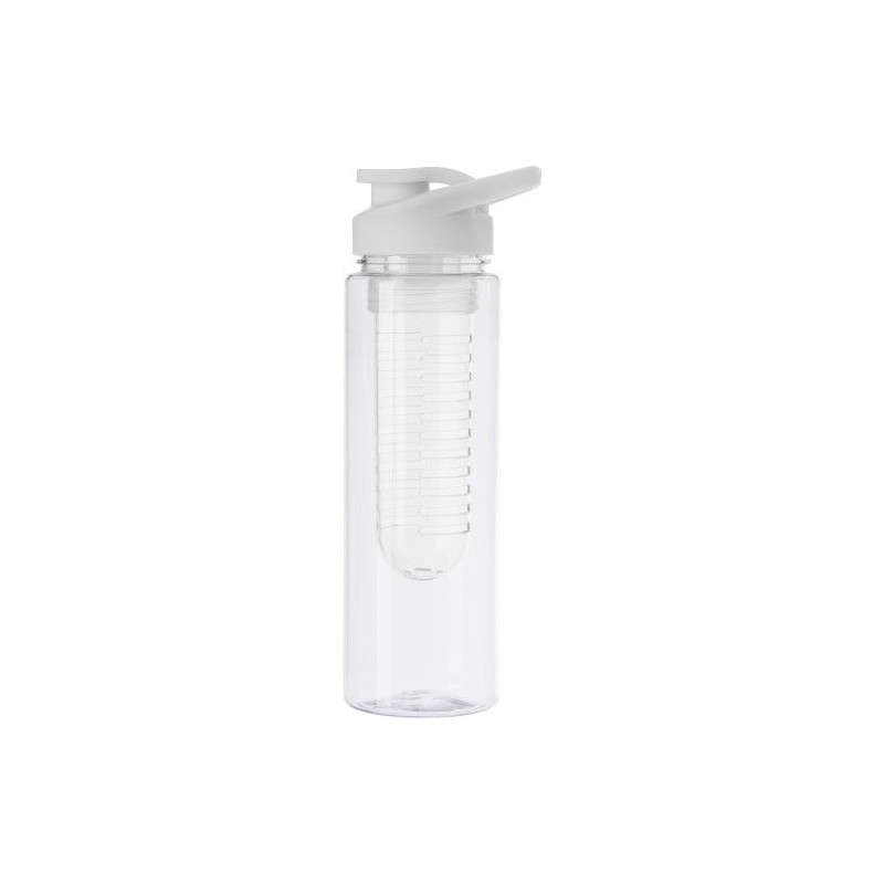 Gourde  de 700 ml en plastique Tritan personnalisable Jillian Matières : plastique Couleurs : blanc