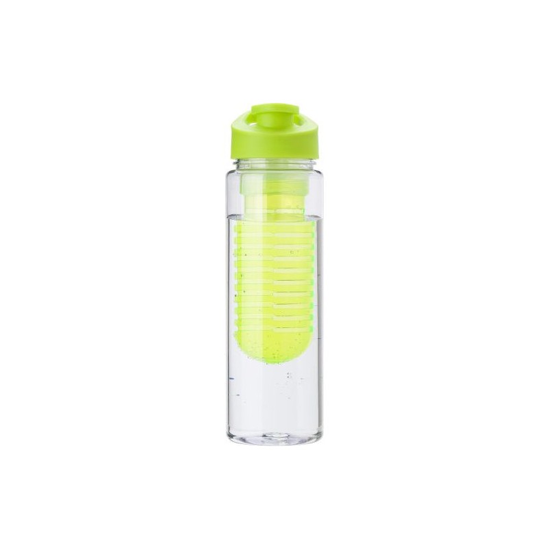 Gourde  de 700 ml en plastique Tritan personnalisable Jillian Matières : plastique Couleurs : vert citron cadeau entreprise pas 