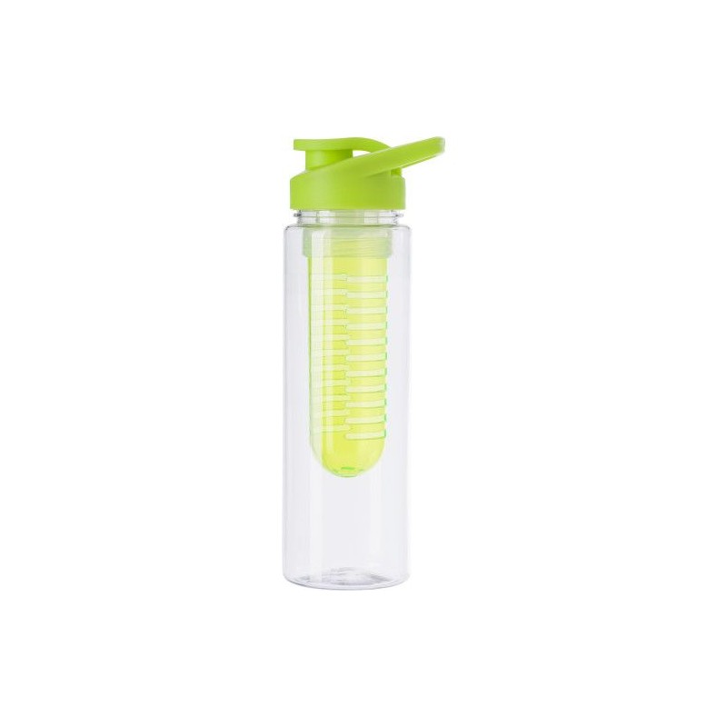 Gourde  de 700 ml en plastique Tritan personnalisable Jillian Matières : plastique Couleurs : vert citron marquage laser ultra p