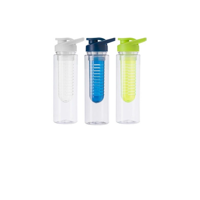 Gourde  de 700 ml en plastique Tritan personnalisable Jillian Matières : plastique Couleurs : vert citron objet promotionnel éco