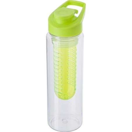 Gourde  de 700 ml en plastique Tritan personnalisable Jillian Matières : plastique Couleurs : vert citron goodies personnalisé e