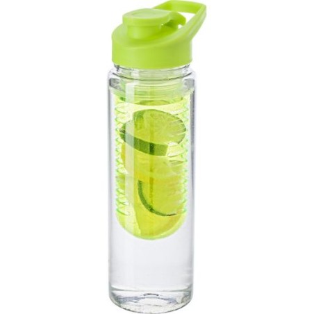 Gourde  de 700 ml en plastique Tritan personnalisable Jillian Matières : plastique Couleurs : vert citron goodies publicitaire d