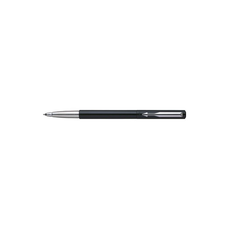 Roller personnalisé  dans un écrin Parker Vector Couleurs : noir personnalisable avec votre logo