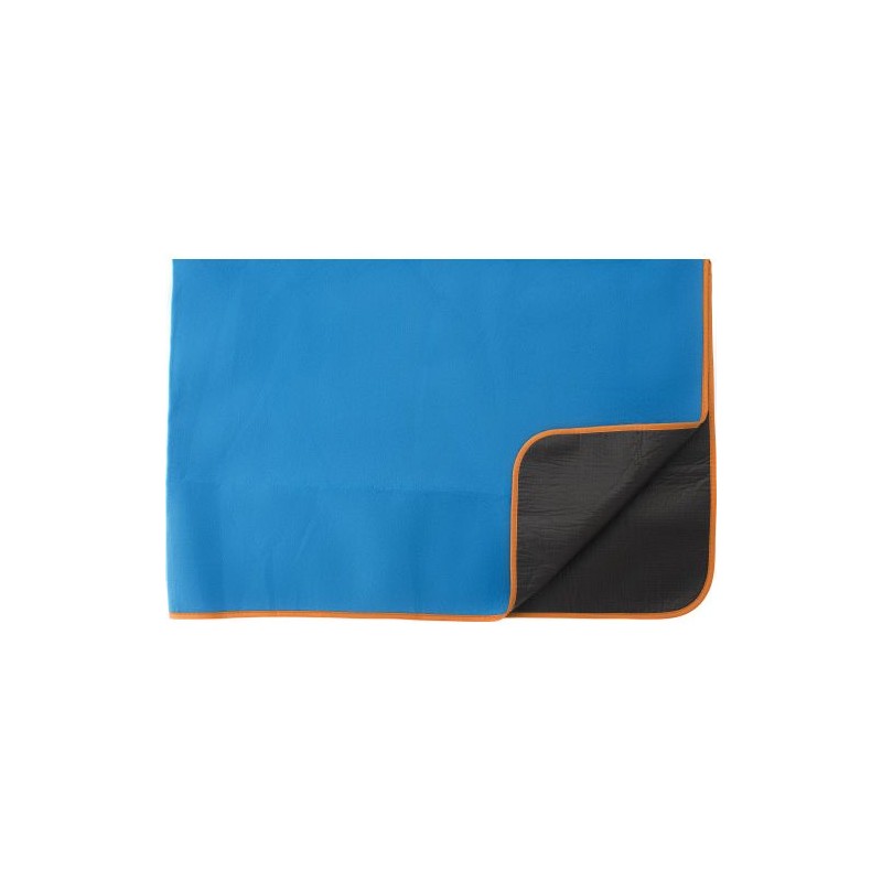 Nappe de pique-nique personnalisée en polyester - Danielle Matières : éponge Couleurs : bleu clair goodies publicitaire événemen