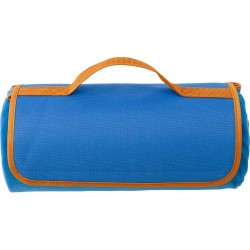 Nappe de pique-nique personnalisée en polyester - Danielle Matières : éponge Couleurs : bleu clair impression haute définition