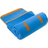 Nappe de pique-nique personnalisée en polyester - Danielle Matières : éponge Couleurs : bleu clair livraison express 24h 48h