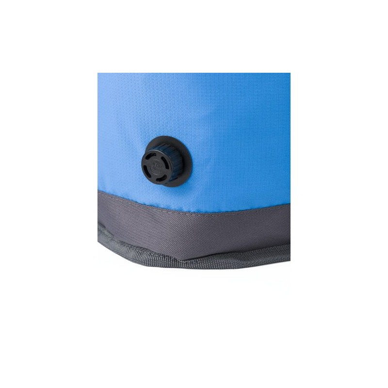 Sac isotherme auto-gonflable personnalisé 12L de confort pas cher Aleah Matières : polyester Couleurs : bleu clair