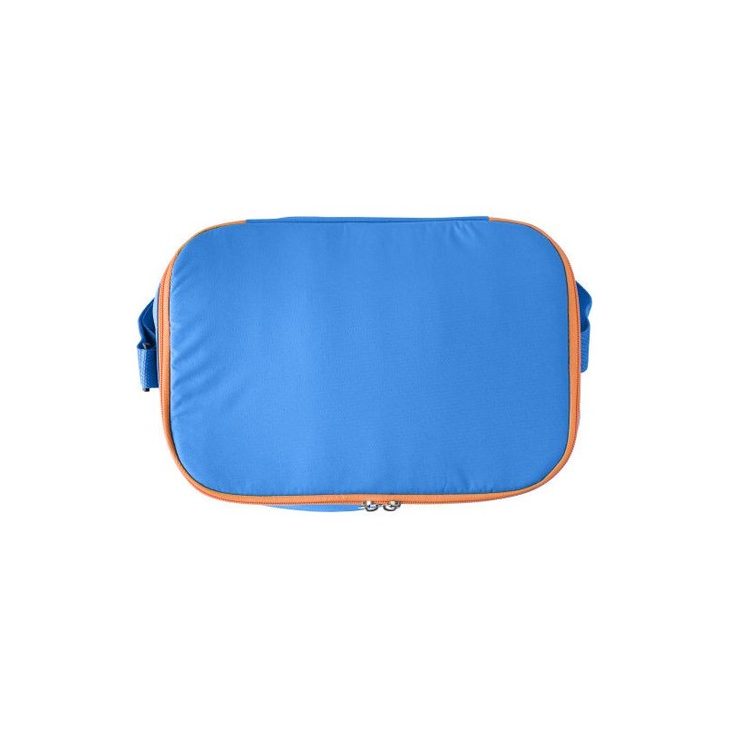 Sac isotherme auto-gonflable personnalisé 12L de confort pas cher Aleah Matières : polyester Couleurs : bleu clair cadeau entrep