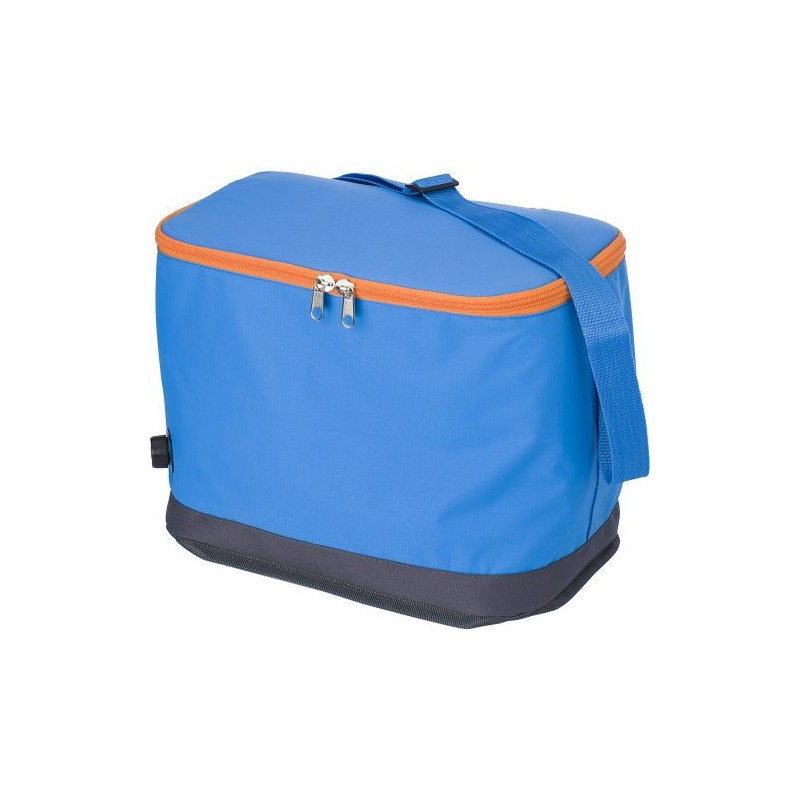 Sac isotherme auto-gonflable personnalisé 12L de confort pas cher Aleah Matières : polyester Couleurs : bleu clair livraison exp