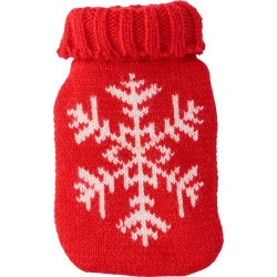 Chaufferette de poche personnalisée pour bien-être et confort - Maisie Matières : métal Couleurs : rouge
