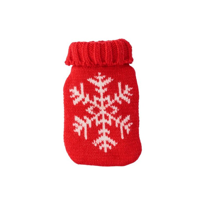 Chaufferette de poche personnalisée pour bien-être et confort - Maisie Matières : métal Couleurs : rouge