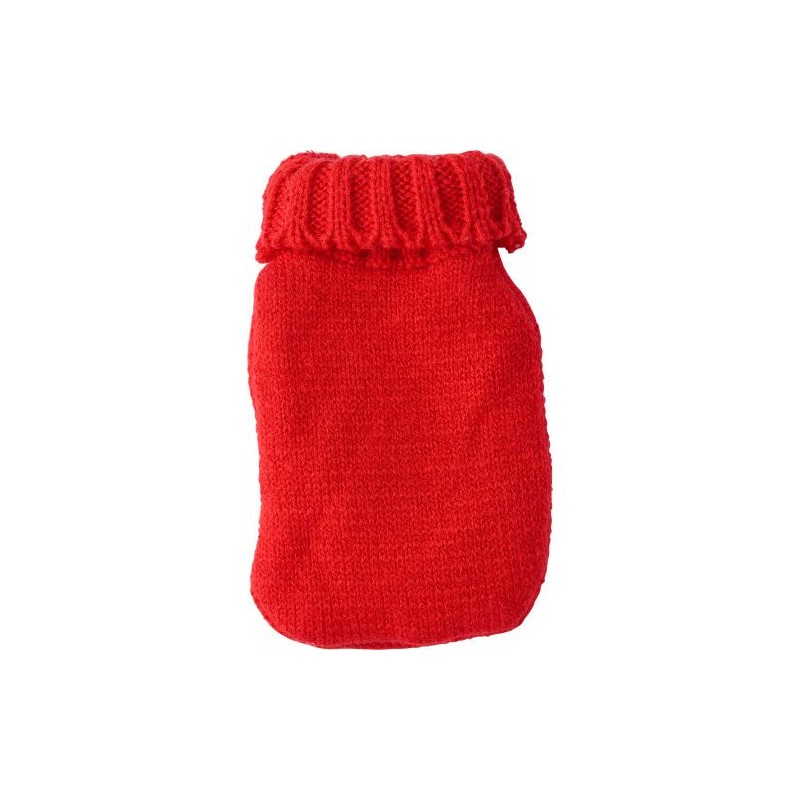 Chaufferette de poche personnalisée pour bien-être et confort - Maisie Matières : métal Couleurs : rouge cadeau entreprise pas c