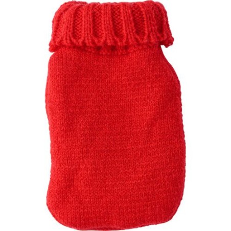 Chaufferette de poche personnalisée pour bien-être et confort - Maisie Matières : métal Couleurs : rouge cadeau entreprise pas c