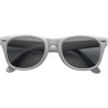 Lunettes de soleil personnalisées en plastique avec protection UV 400 Kenzie Matières : Polycarbonate (PC) Couleurs : argenté ob