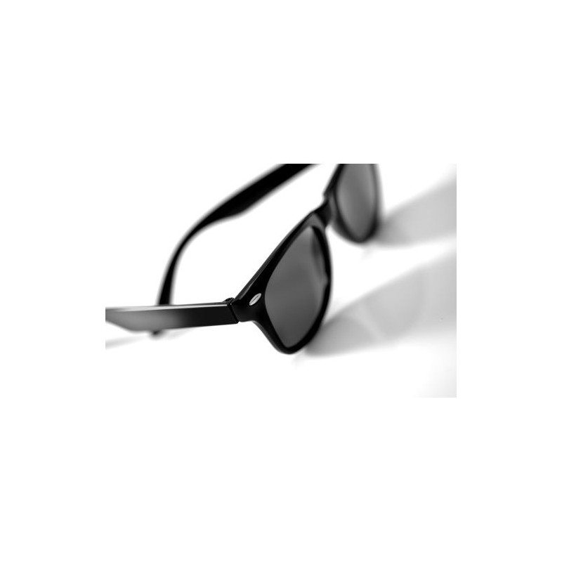 Lunettes de soleil personnalisées en plastique avec protection UV 400 Kenzie Matières : Polycarbonate (PC) Couleurs : argenté ob