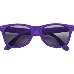 Lunettes de soleil personnalisées en plastique avec protection UV 400 Kenzie Matières : Polycarbonate (PC) Couleurs : pourpre go