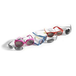 Lunettes de soleil personnalisées en plastique avec protection UV 400 Kenzie Matières : Polycarbonate (PC) Couleurs : orange per