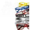 Lunettes de soleil personnalisées en plastique avec protection UV 400 Kenzie Matières : Polycarbonate (PC) Couleurs : noir goodi