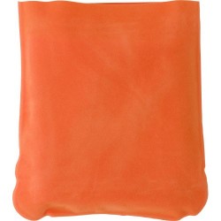 Repose-tête gonflable personnalisé pour voyage - Stanley Matières : coton Couleurs : orange