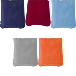 Repose-tête gonflable personnalisé pour voyage - Stanley Matières : coton Couleurs : orange 2