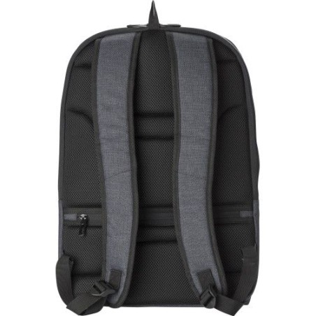 Sac à dos personnalisé porte-ordinateur en PVC avec USB Romy Matières : PVC Couleurs : noir personnalisable avec votre logo