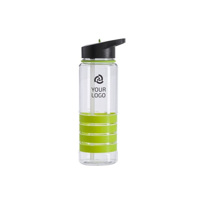 Gourde Éco-responsable 700 ml en Plastique - Adelaide Matières : plastique Couleurs : vert citron personnalisation sur mesure